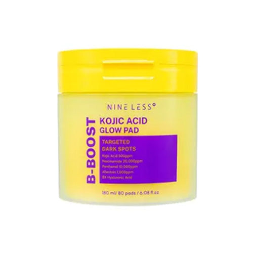 [NINE LESS] B-Boost Kojjic Acid Glow Toner Pad (80 pads)