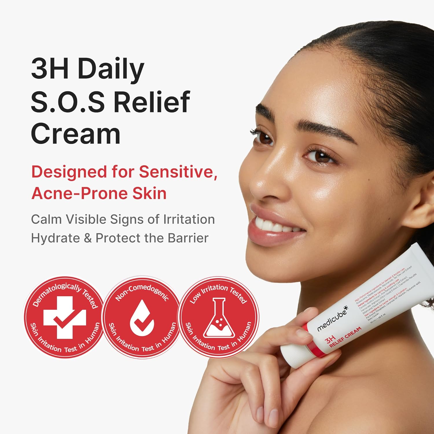[Medicube] Hypochlorous 3H Relief Cream 50ml