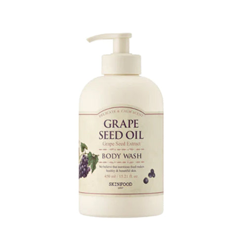 [Skinfood]  Grape Seed Oil Body Wash 450ml