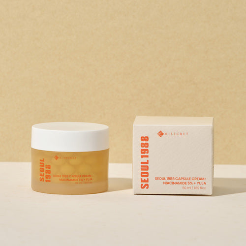 [KSECRET] SEOUL 1988 Capsule Cream : Niacinamide 5% + Yuja 50ml