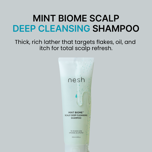 [nesh] Mint Biome Scalp Deep Cleansing Shampoo 250ml