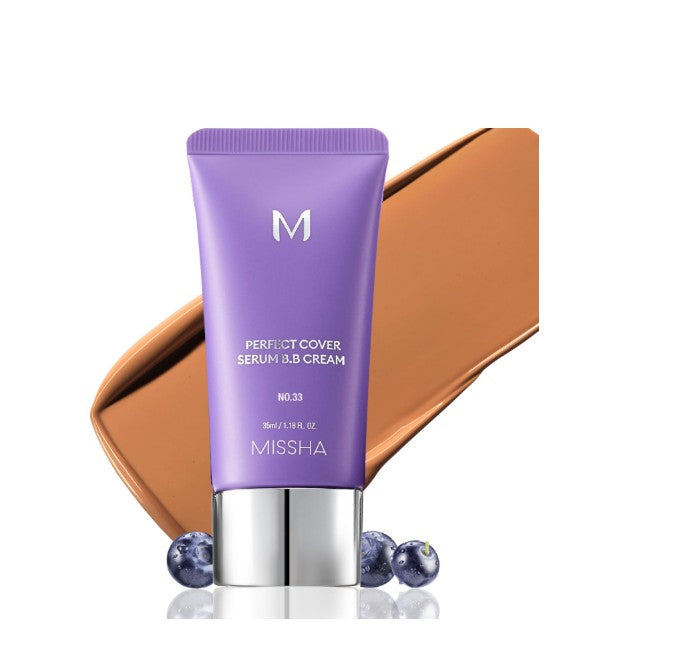 [Missha] M Perfect Cover Serum BB Cream 35ml (10 types)