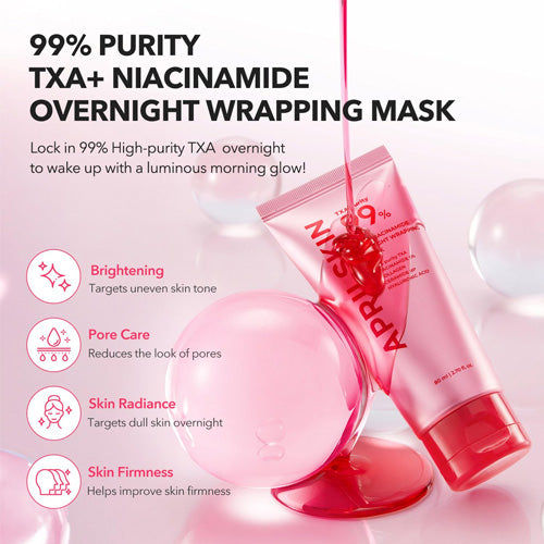 [APRILSKIN] TXA Niacinamide 99 Night Wrapping Mask 80ml