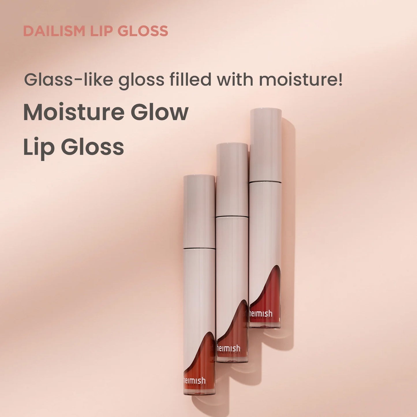 [Heimish] Dailism Lip Gloss (3 colors)