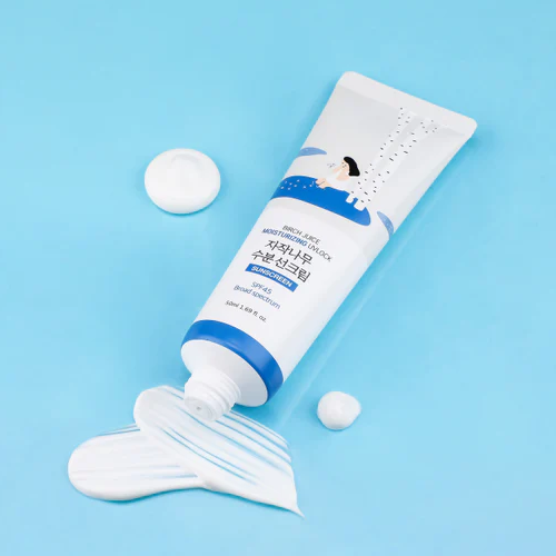 [ROUND LAB] Birch Moisturizing Sunscreen UVLock SPF 45+ 50ml + FREE GIFT