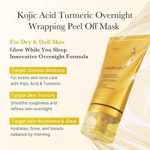 [Medicube] Kojic Acid Turmeric Night Wrapping Mask 75ml