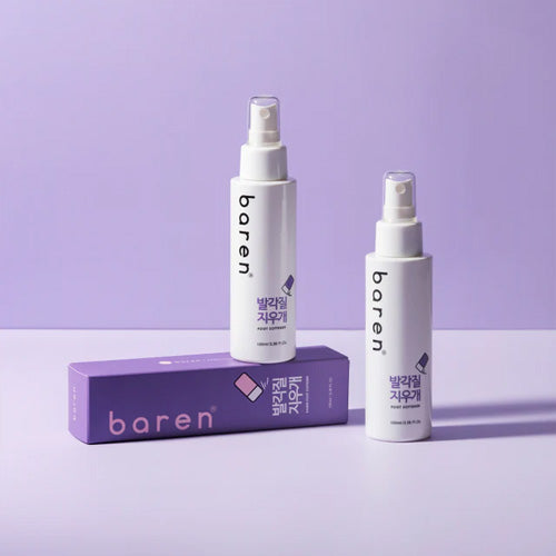 [baren] Callus Remover Peeling Foot Spray 100ml