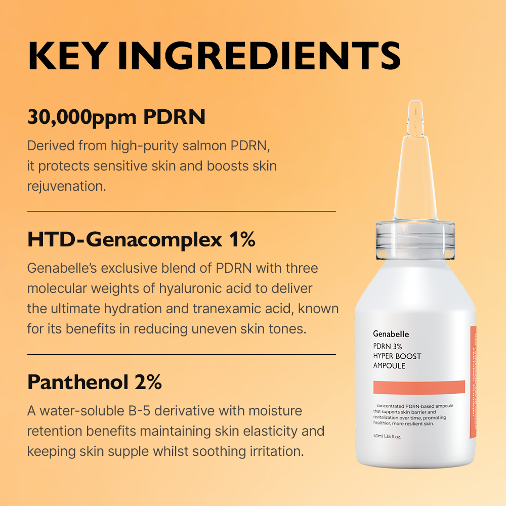 [Genabelle] PDRN 3% Hyper Boost Ampoule 40ml