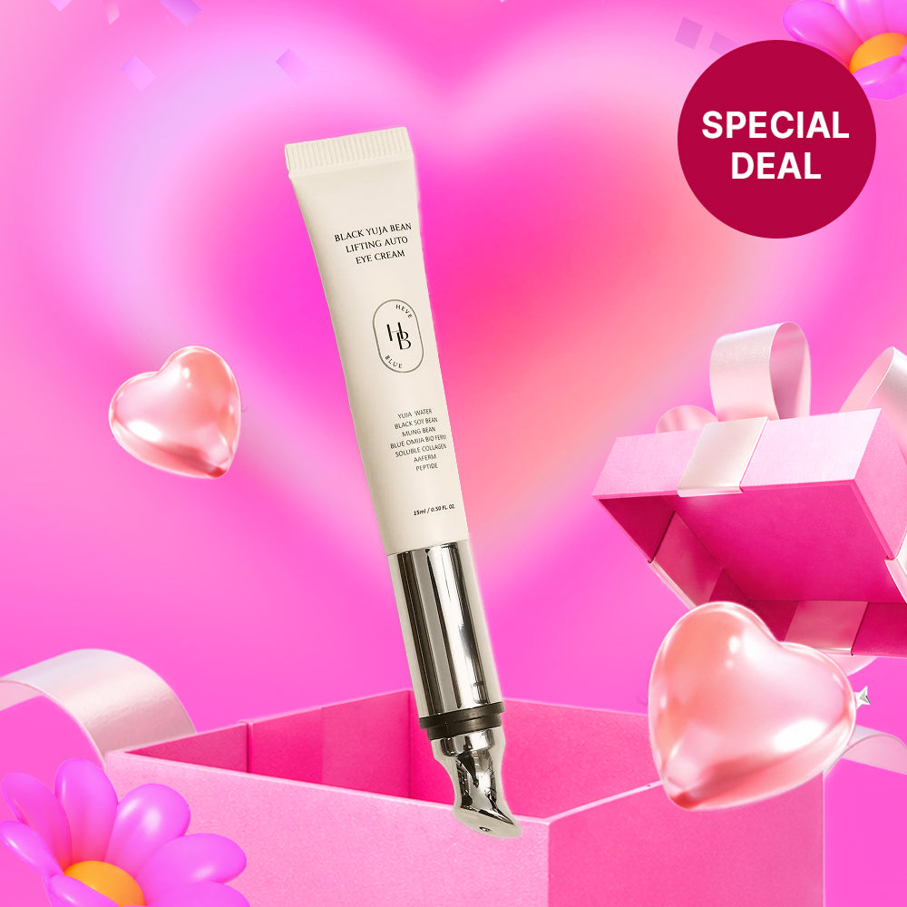 *$5 DEAL*[HEVEBLUE] Black Yuja Bean Lifting Eye Cream 15ml