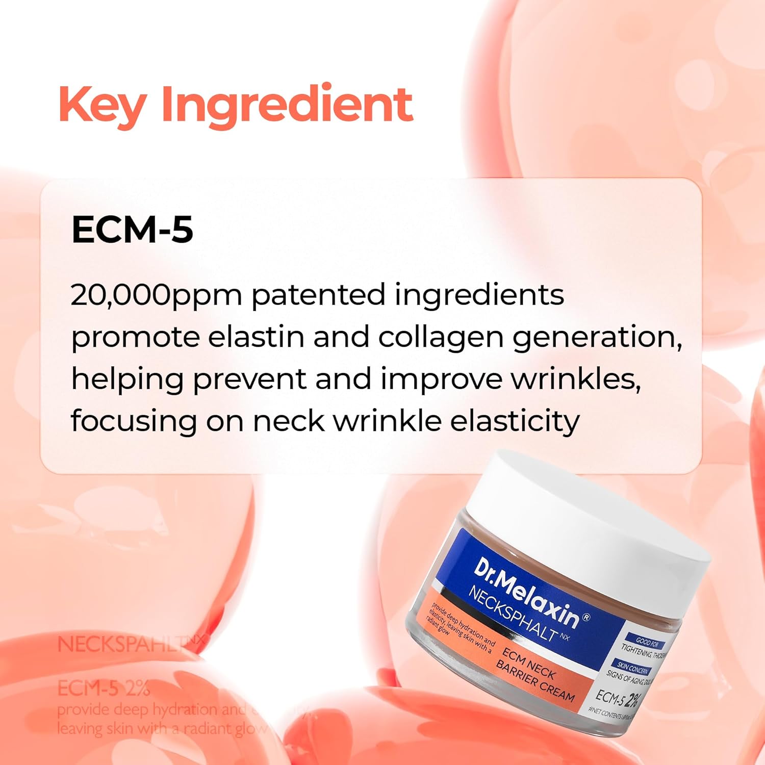 [Dr.Melaxin] Necksphalt ECM Ceramide Neck Cream 50g