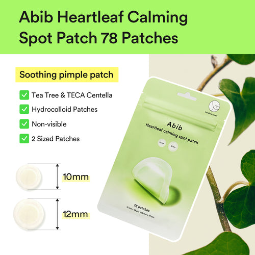 [Abib] Heartleaf Calming Spot Patch (78ea)