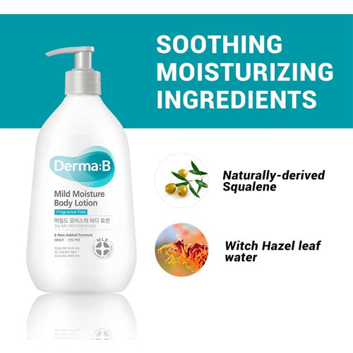 [Derma-B] Mild Moisture Body Lotion 400ml