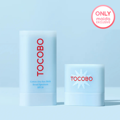 MOIDA SET [TOCOBO] Cotton Airy Sunstick Duo (Original + mini)
