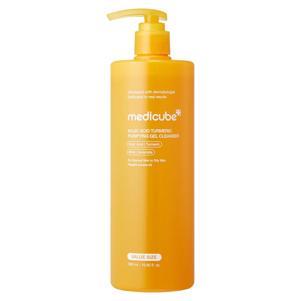[Medicube] Kojic Acid Turmeric Gel to Foam Cleanser 500ml