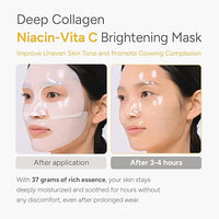 [SUNGBOON EDITOR] Deep Collagen Niacin Vita C Brightening Mask (4ea)