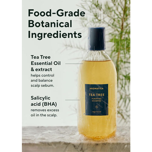 [aromatica] Tea tree Purifying Shampoo 400ml