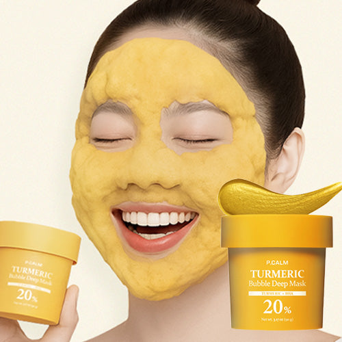 [P.CALM] Turmeric Bubble Deep Mask 90ml