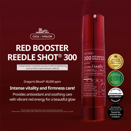 [VT Cosmetics] Red Booster Reedle Shot 300