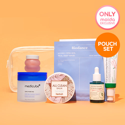 *CLEARANCE* [MOIDA] Beauty Savings Pouch no.3 (6 items + Pouch)