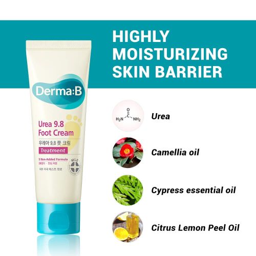 [Derma-B] Urea 9.8 Foot Cream 80ml