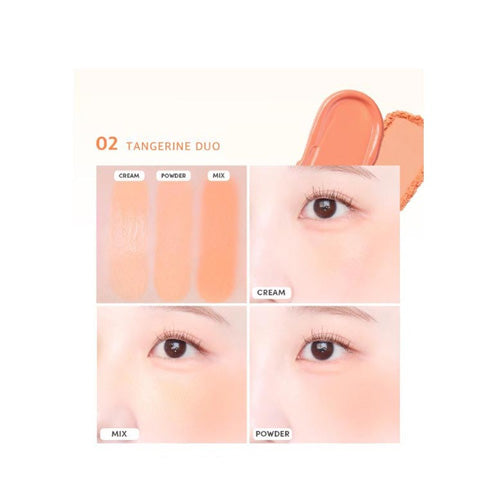[colorgram] Tintin Dory Duo Blursher #02 Tangerine Duo