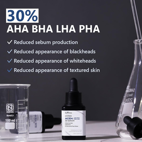 [ISNTREE] Hyper Acid 4 AHA BHA PHA LHA 30 Serum 20ml