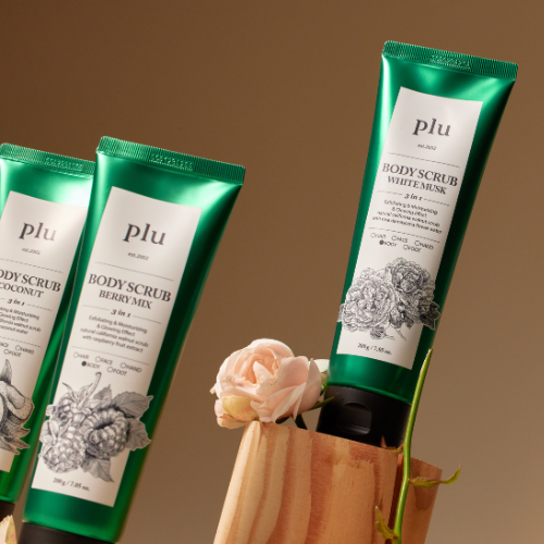 [plu] 3-in-1 Body Scrub (4 types)