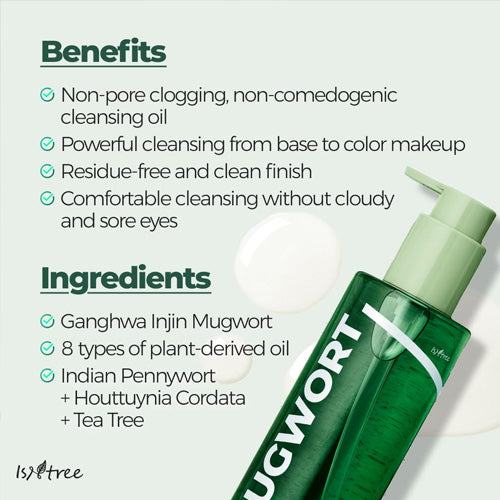 [Isntree] Mugwort Calming Deep Cleansing Oil 200ml