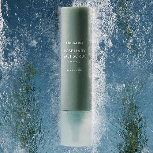 [aromatica] Rosemary Salt Scrub Shampoo 300ml