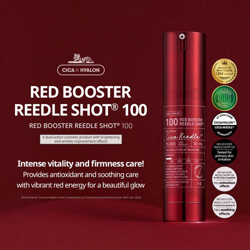[VT Cosmetics] Red Booster Reedle Shot 100