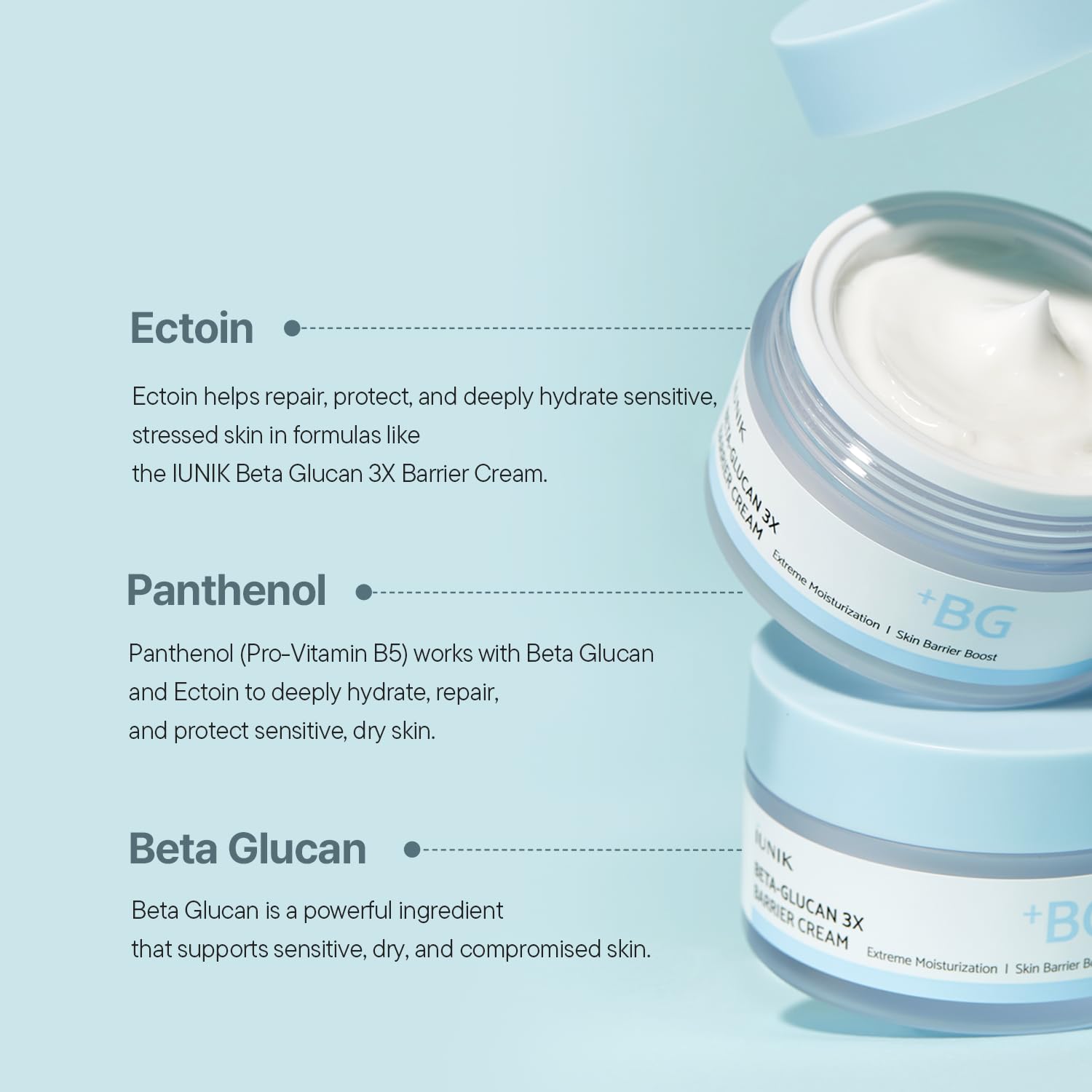 [iUNIK] Beta Glucan 3X Barrier Cream 50ml