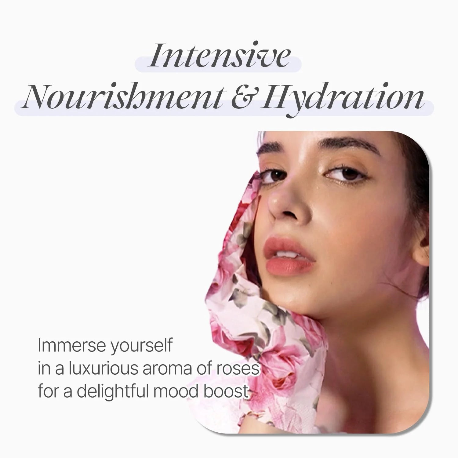 [KOELF] Rose Petal Satin Hand Mask