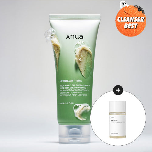 *SPECIAL PRICE*[Anua] Heartleaf Quercetinol Pore Deep Cleansing Foam 150ml + FREE GIFT