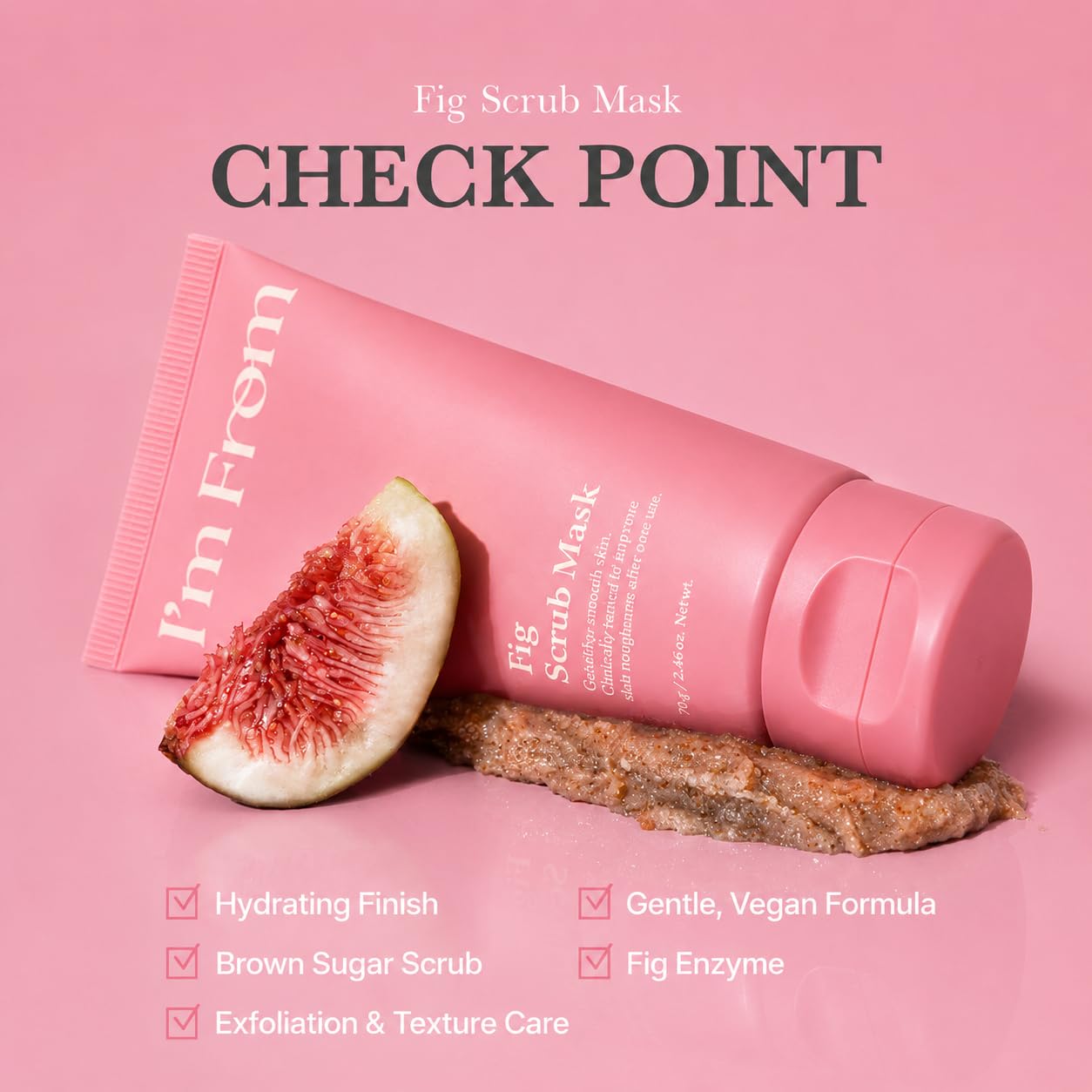 [I'm From] Fig Scrub Mask 70g