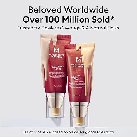 [Missha] M Perfect Cover BB Cream 50ml (6 Colors)