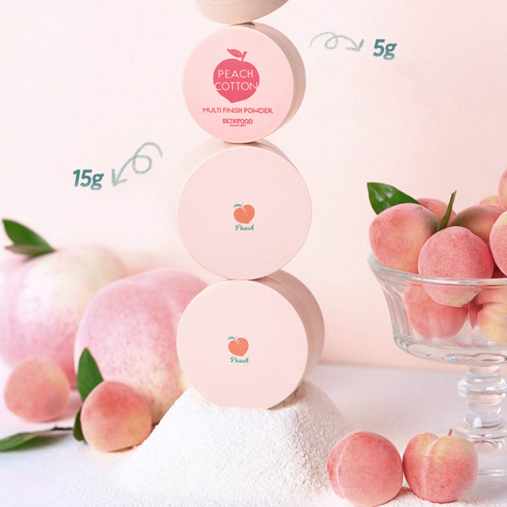 [Skinfood] Peach Cotton Multi Finish Powder 15g