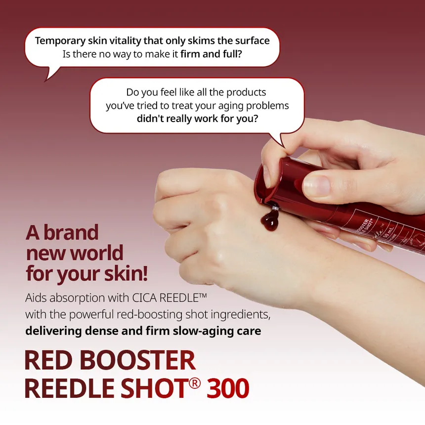 [VT Cosmetics] *renewal* Red Booster Reedle Shot 300