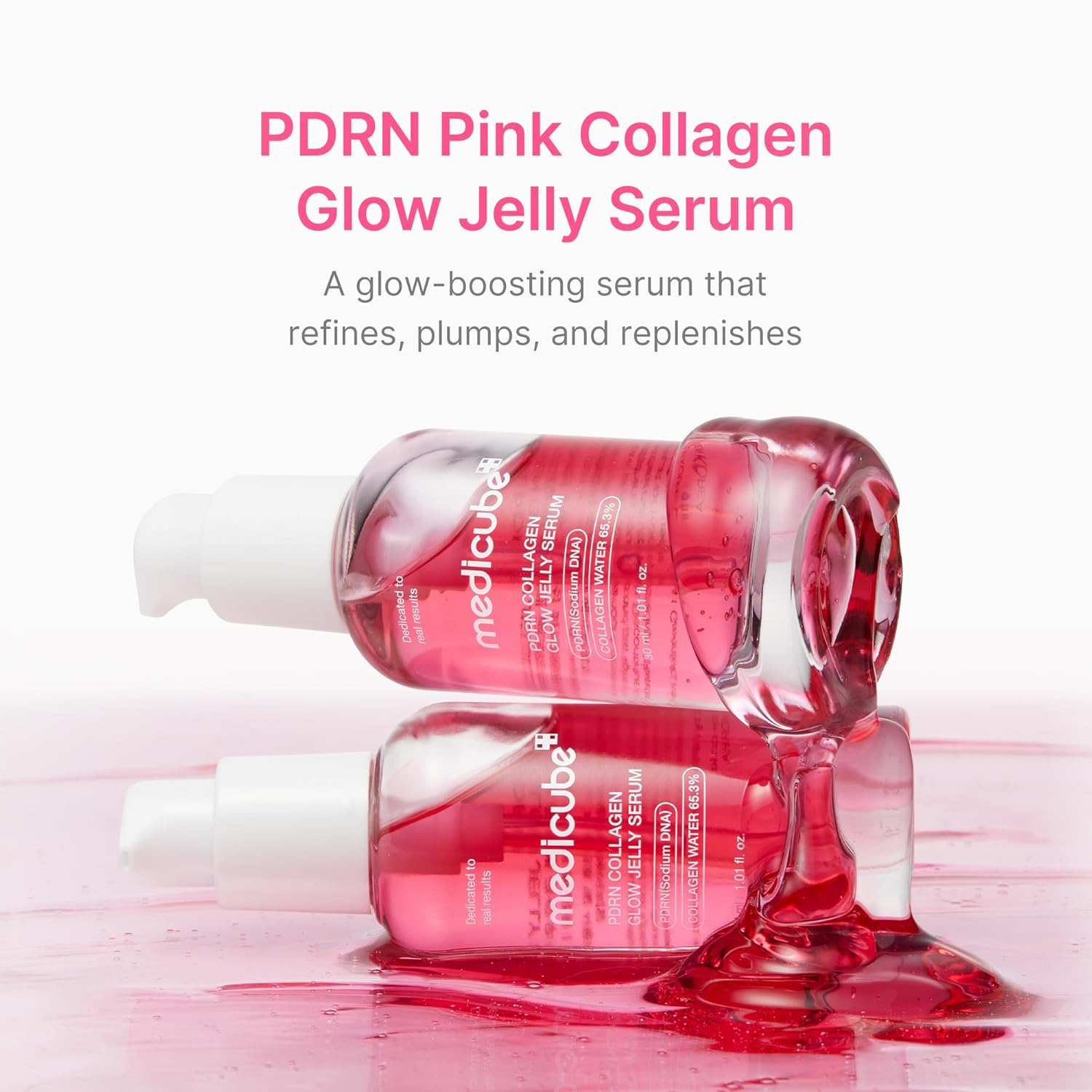 [MEDICUBE] PDRN Collagen Glow Jelly Serum 30ml