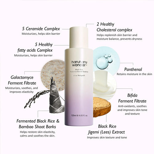 [haruharu wonder] Black Rice Probiotics Barrier Essence 120ml