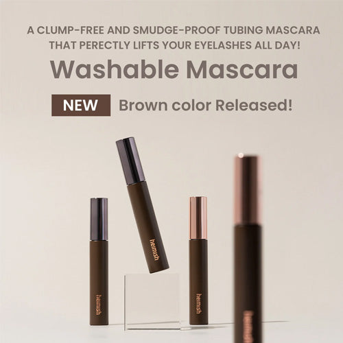 [Heimish] Dailism Smudge Stop Mascara Brown (2 types)