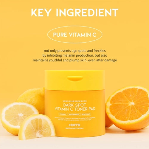 [OOTD] Dark Spot Vitamin C Toner Pad 120ml (70pads)