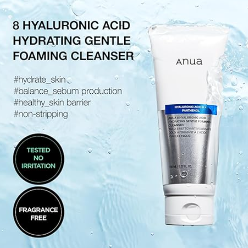 [Anua] 8 Hyaluronic Acid Hydrating Gentle Foaming Cleanser 150ml