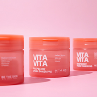 [Be The Skin] Vitavita Raspberry PDRN Toner Pad 120ml (60ea)