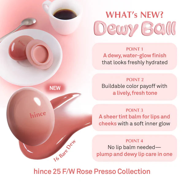 [hince] Raw Glow Dewy Ball (16 colors) *Flash Deal*