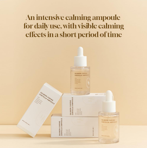 [HEVEBLUE] Salmon Caring Centella Ampoule 30ml