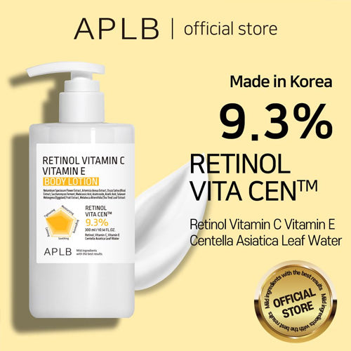[APLB] Retinol Vitamin C Vitamin E Body Lotion 300ml