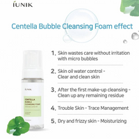 [iUNIK] Centella Bubble Cleansing Foam 150ml