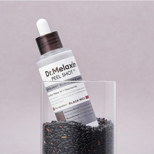 [Dr.Melaxin] Peel Shot Exfoliating Black Rice Ampoule 80ml