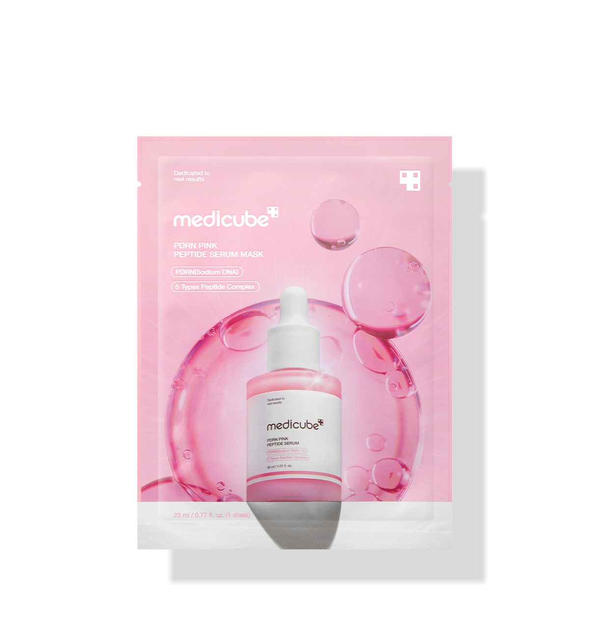 [Medicube] PDRN Pink Peptide Serum Mask (1ea/5ea)