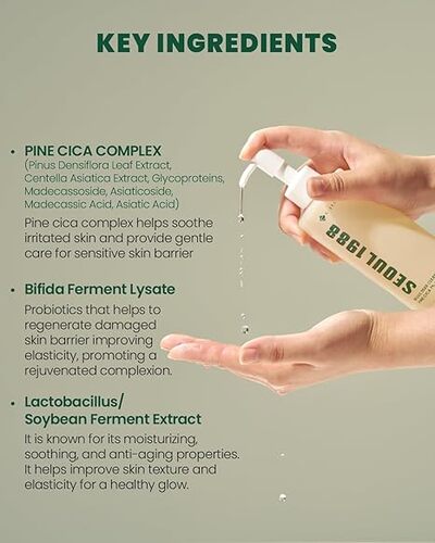 [KSECRET] SEOUL 1988 Cleansing Oil : Pine Cica 1% + Probiotics 200ml